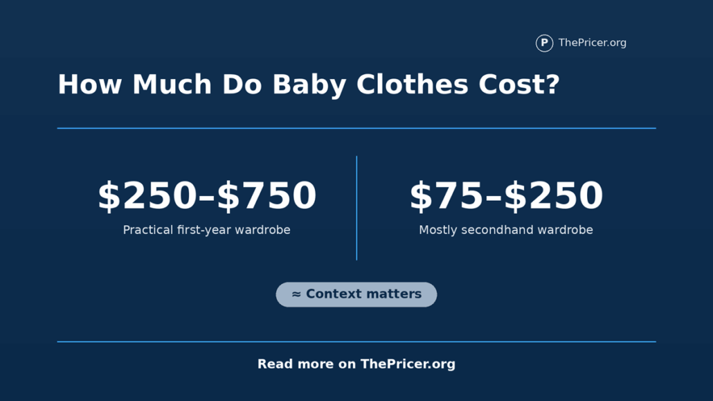 Baby Clothes Cost