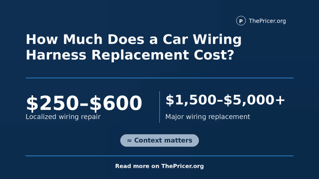 Car Wiring Harness Cost