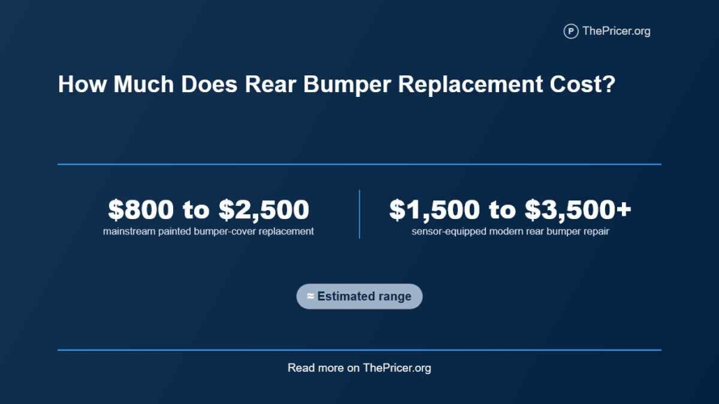 Rear Bumper Replacement