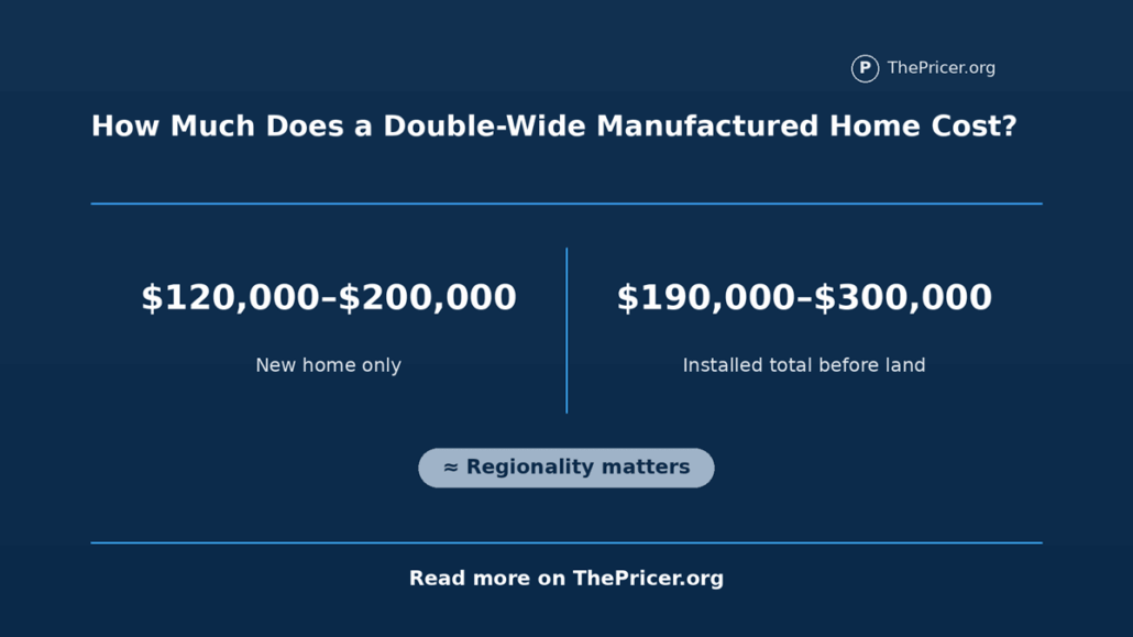 Double Wide Trailer Costs