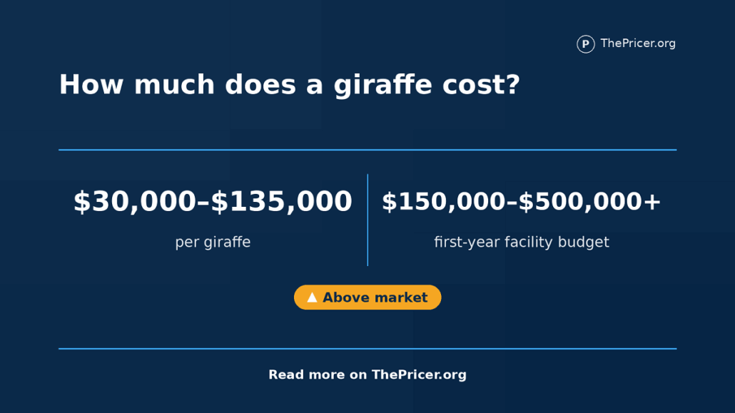 Giraffe Cost