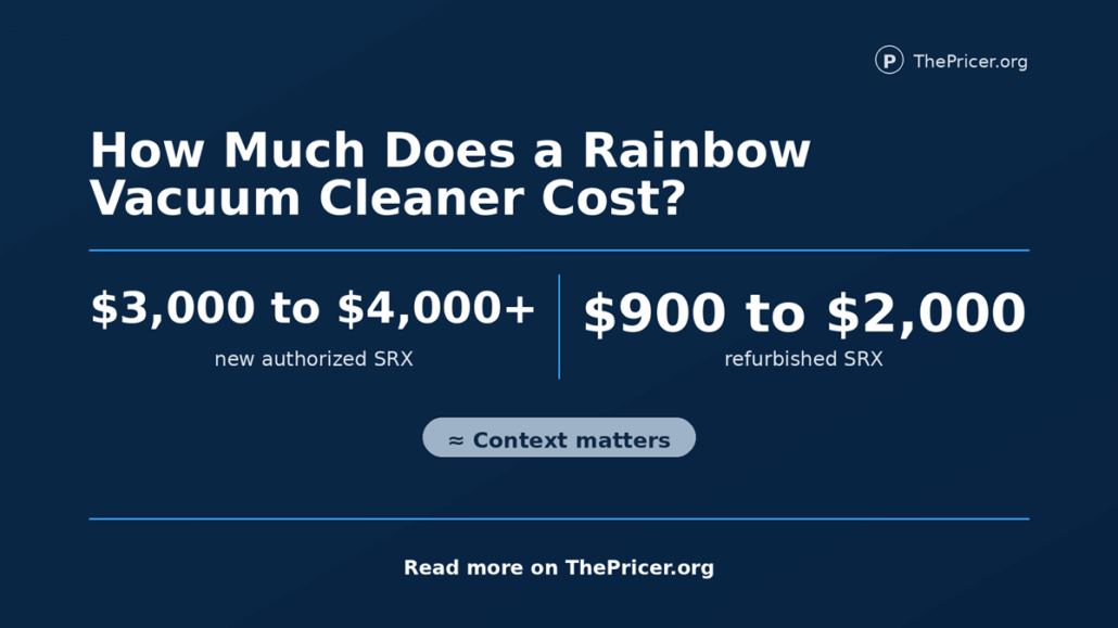 Rainbow Vacuum Cleaner Cost