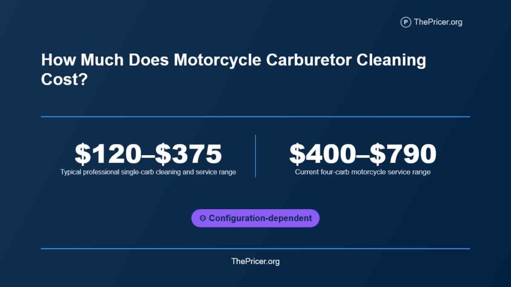 Cleaning a Carburetor Cost