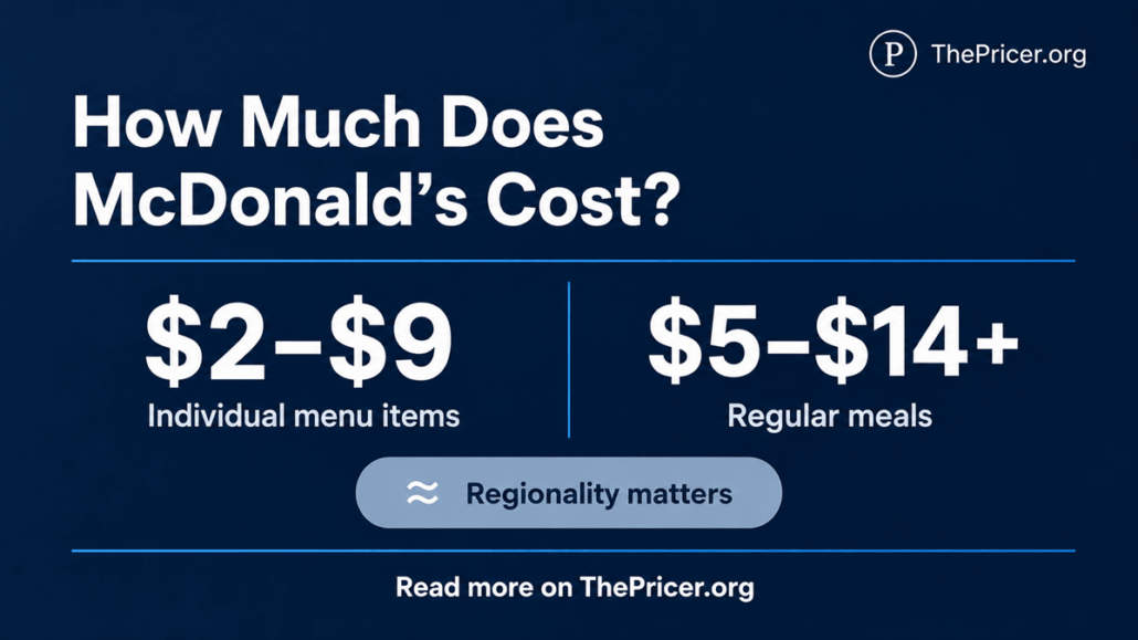 McDonald's Menu Prices