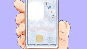TWIC Card in Hand