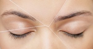 Eyebrow threading services