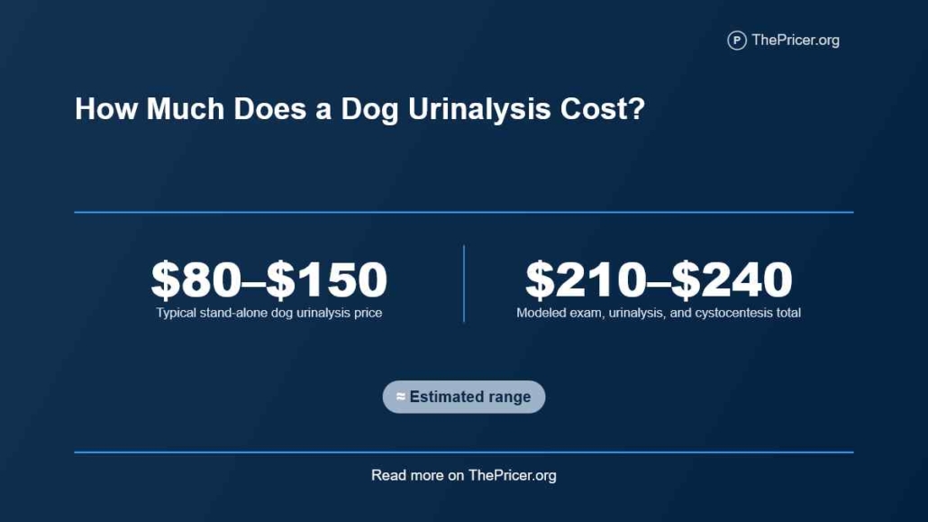 Dog Urinalysis Cost