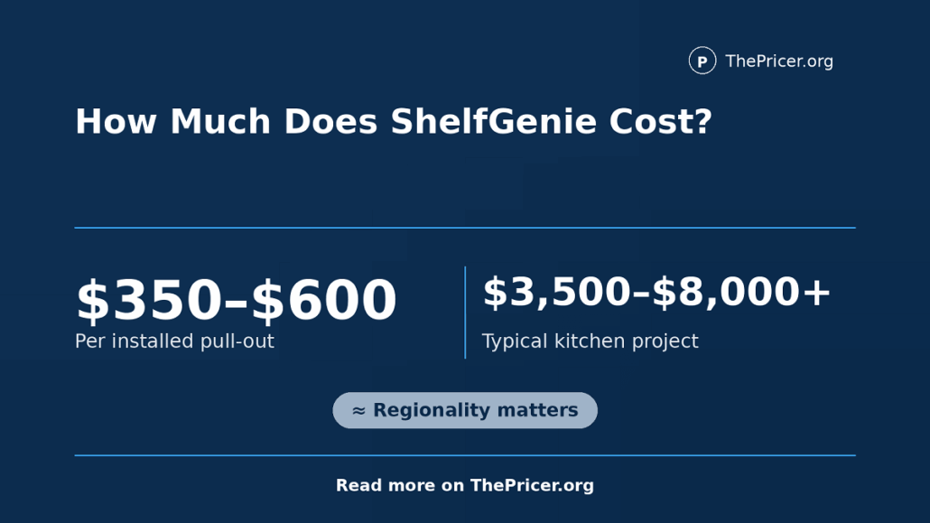 Shelf Genie Cost