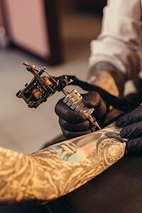 Tattoo Machine Working