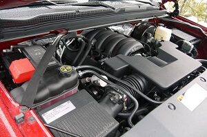Engine in 2015 Chevrolet Tahoe