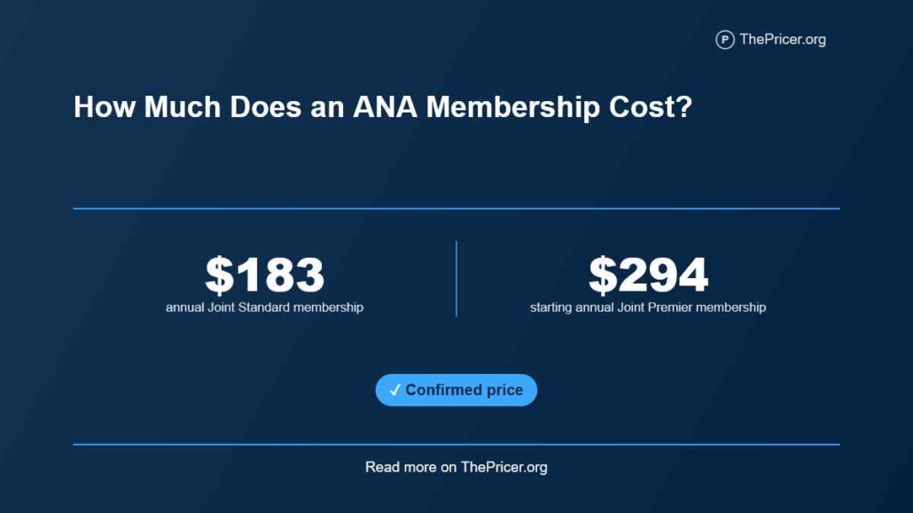 Ana Membership Cost