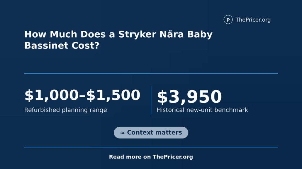 Stryker Nara Baby Bassinet Cost