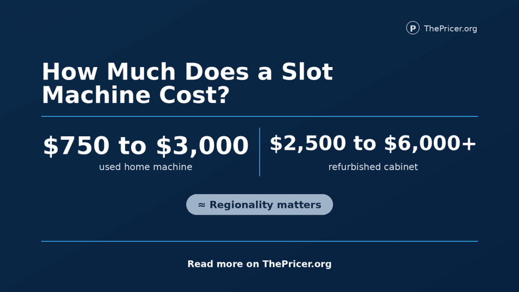 Slot Machine Cost