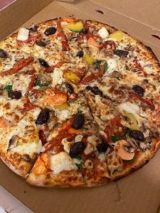 Pizza from Pizza Inn