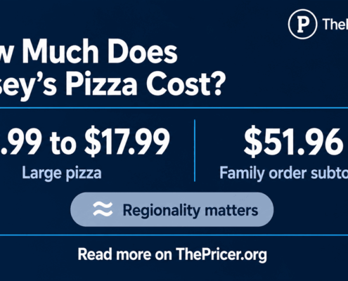 Casey's Menu Prices