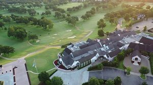 Southern Hills Country Club From Above