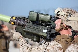 Marine Using Stinger Missile