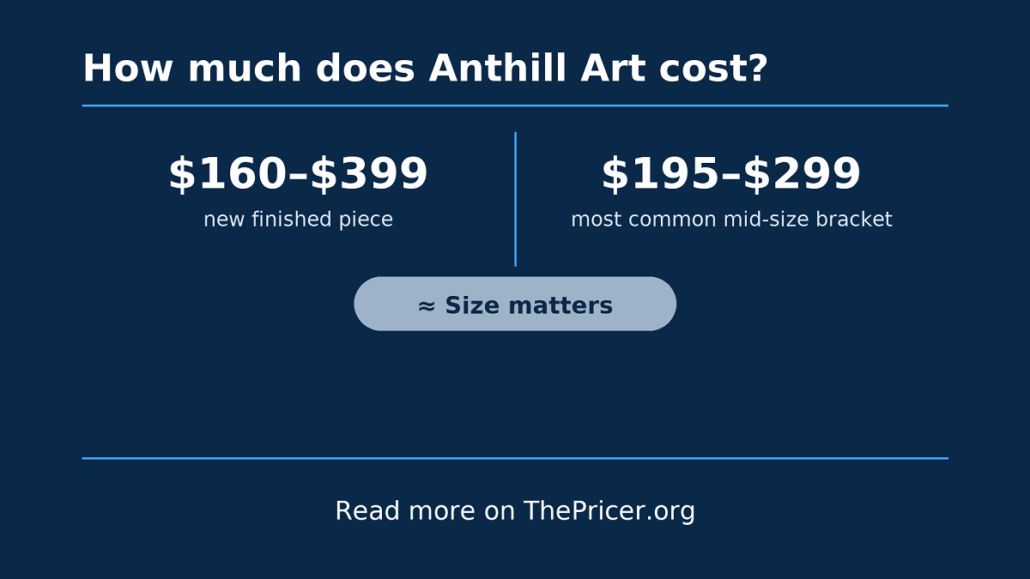 Anthill Art Cost