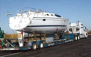 Transporting a large boat