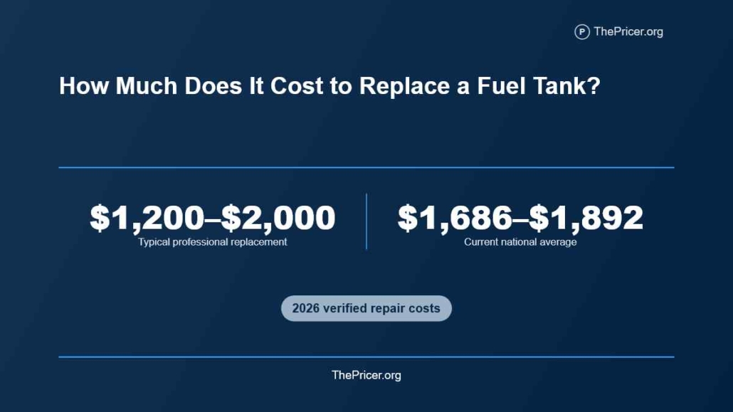 Fuel Tank Replacement Cost