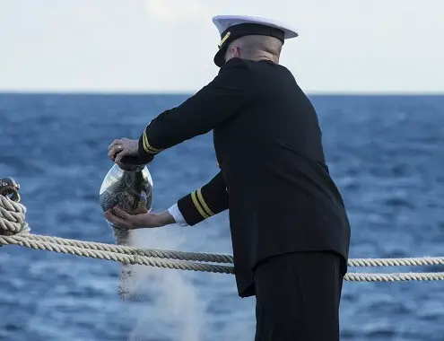 Scattering ashes at Sea cost
