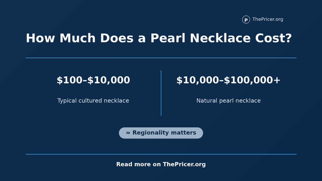 Pearl Necklace Cost