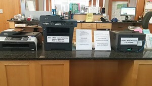 Public Library Faxing