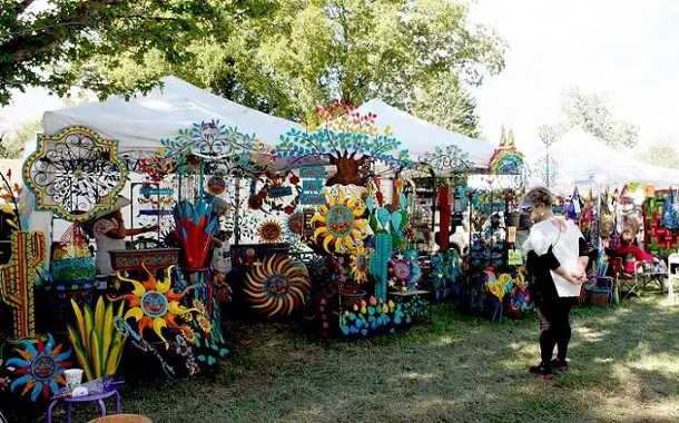 Vendor at Art Festival Cost