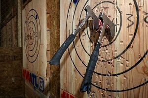 Thrown Axes