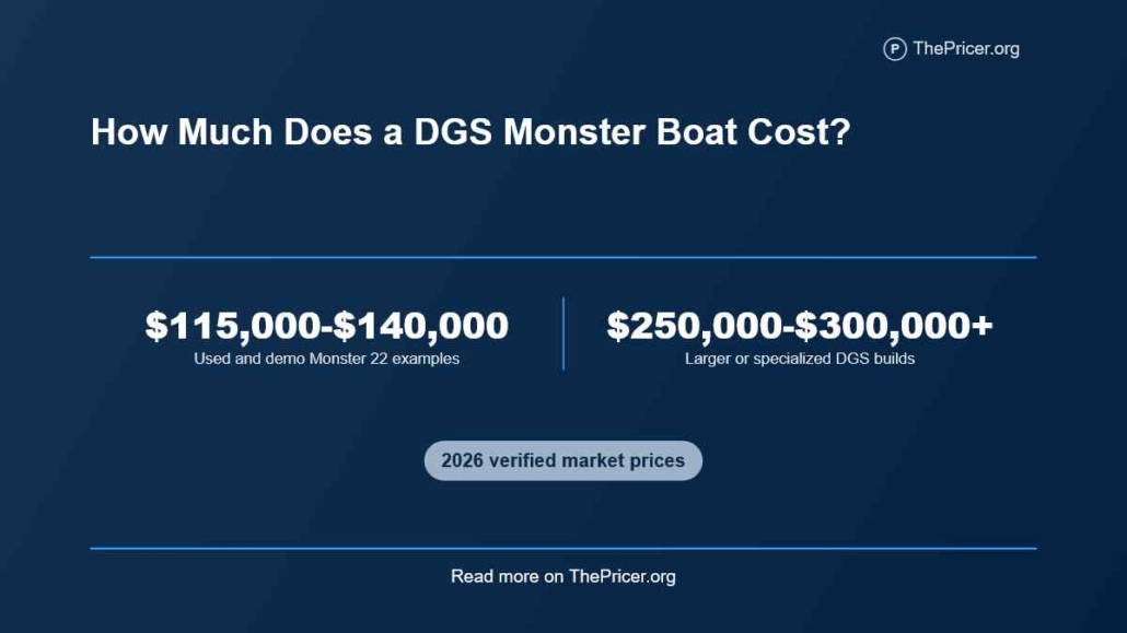 DGS Monster Boat Cost