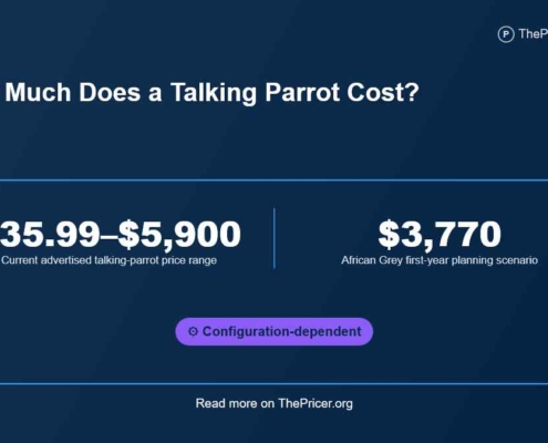 Talking Parrot Cost