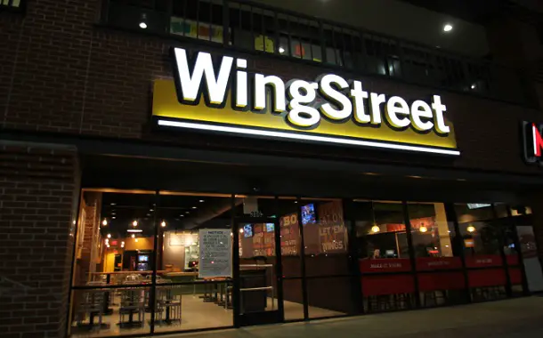Wingstreet Menu Prices