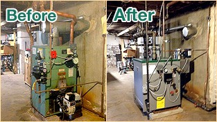 Before after Gas Conversion