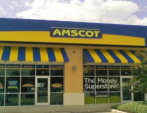 Amscot Charge to Cash Check