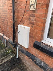 Gas Meter Outside