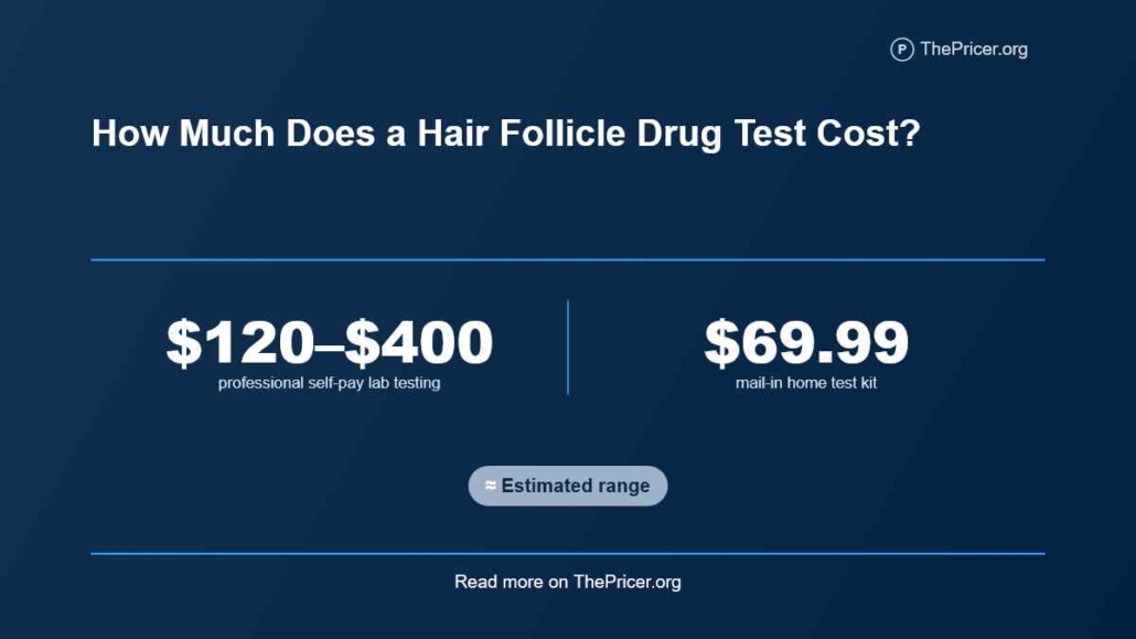 Hair Drug Test Cost