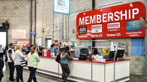 Costco Membership Stand