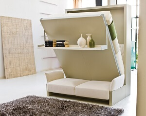 Interesting Murphy Bed Design