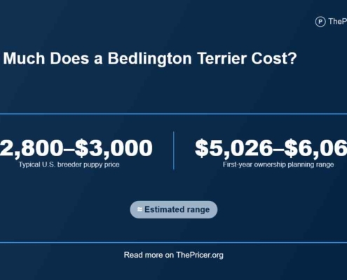 Bedlington Terrier Cost