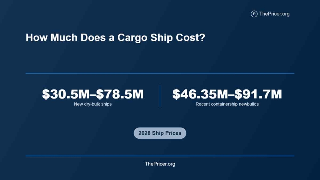 Cargo Ship Cost