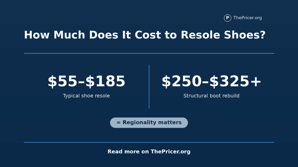Shoe Resole Cost