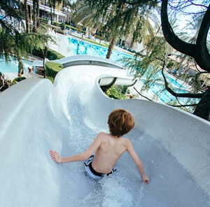 Arden Hills Pool Area Slide