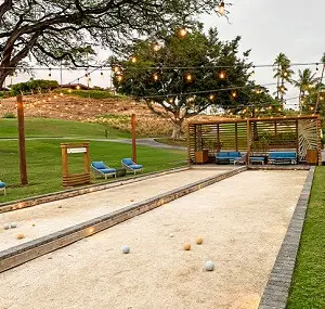 Bocce Ball Court Example