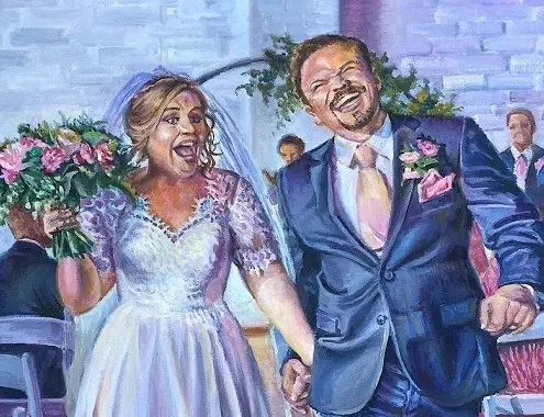 Live Wedding Painter Cost