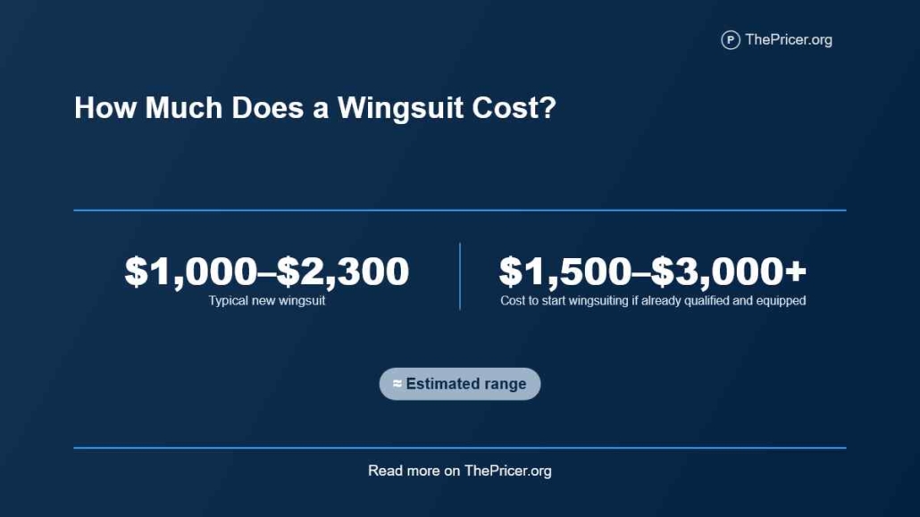 Wingsuit Cost
