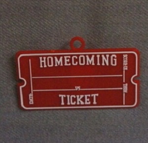 Red Homecoming Ticket