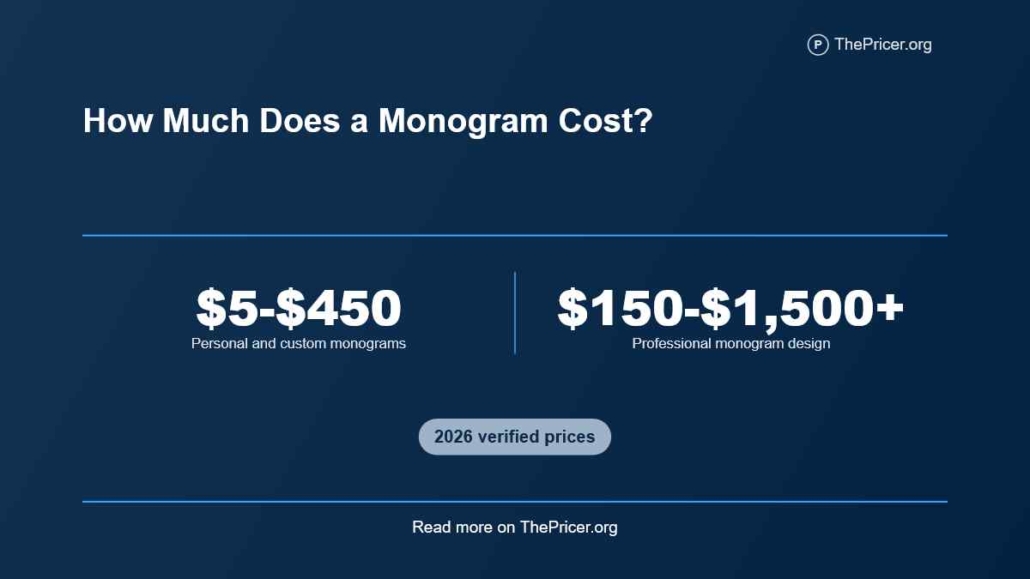 Monogram Cost