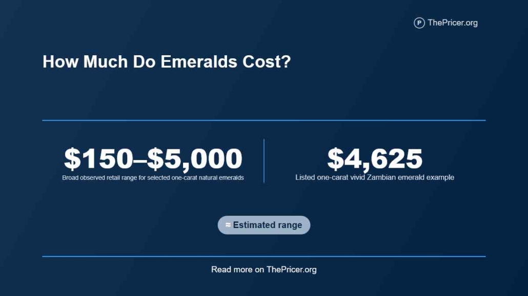 Emeralds Cost