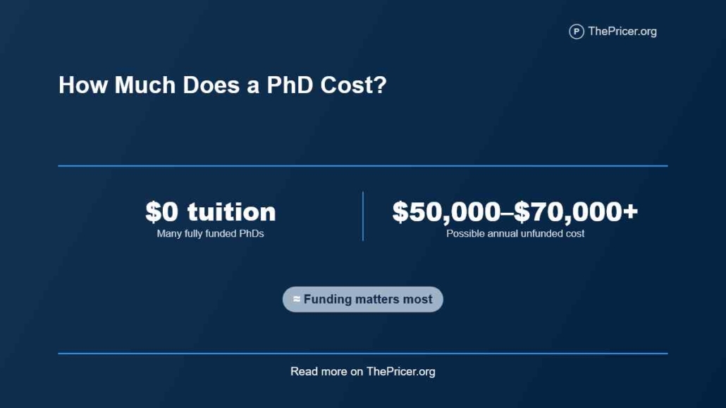 PhD Cost