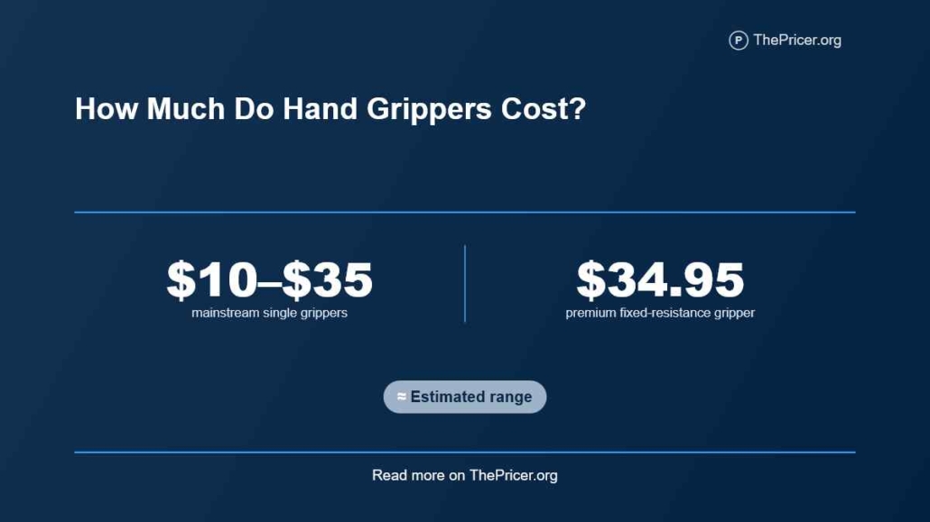 Hand Grippers Cost
